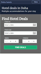 Mobile Screenshot of dohacityhotels.com